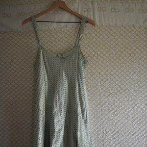 Mint slip dress